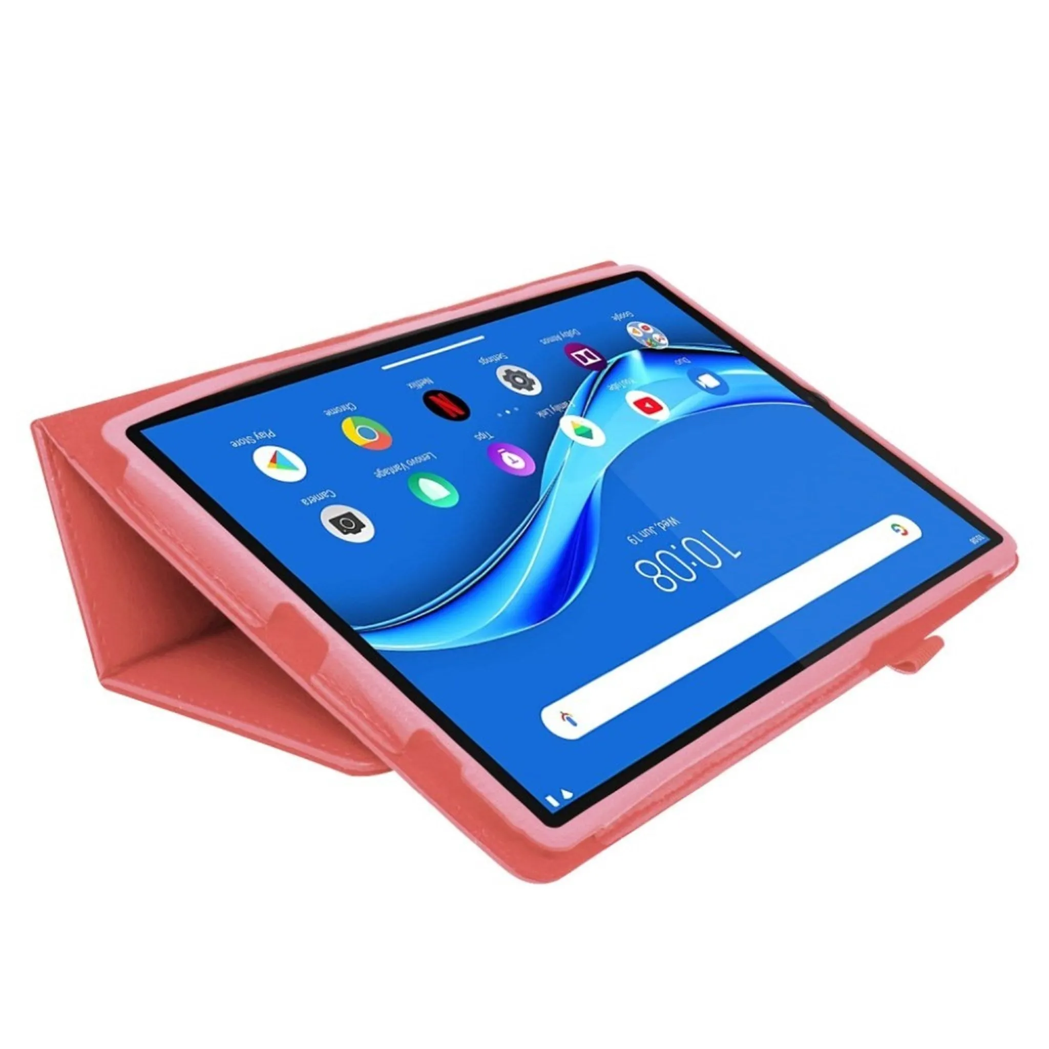 Lenovo Tab M10 HD Gen 2 litchi texture leather case - Pink