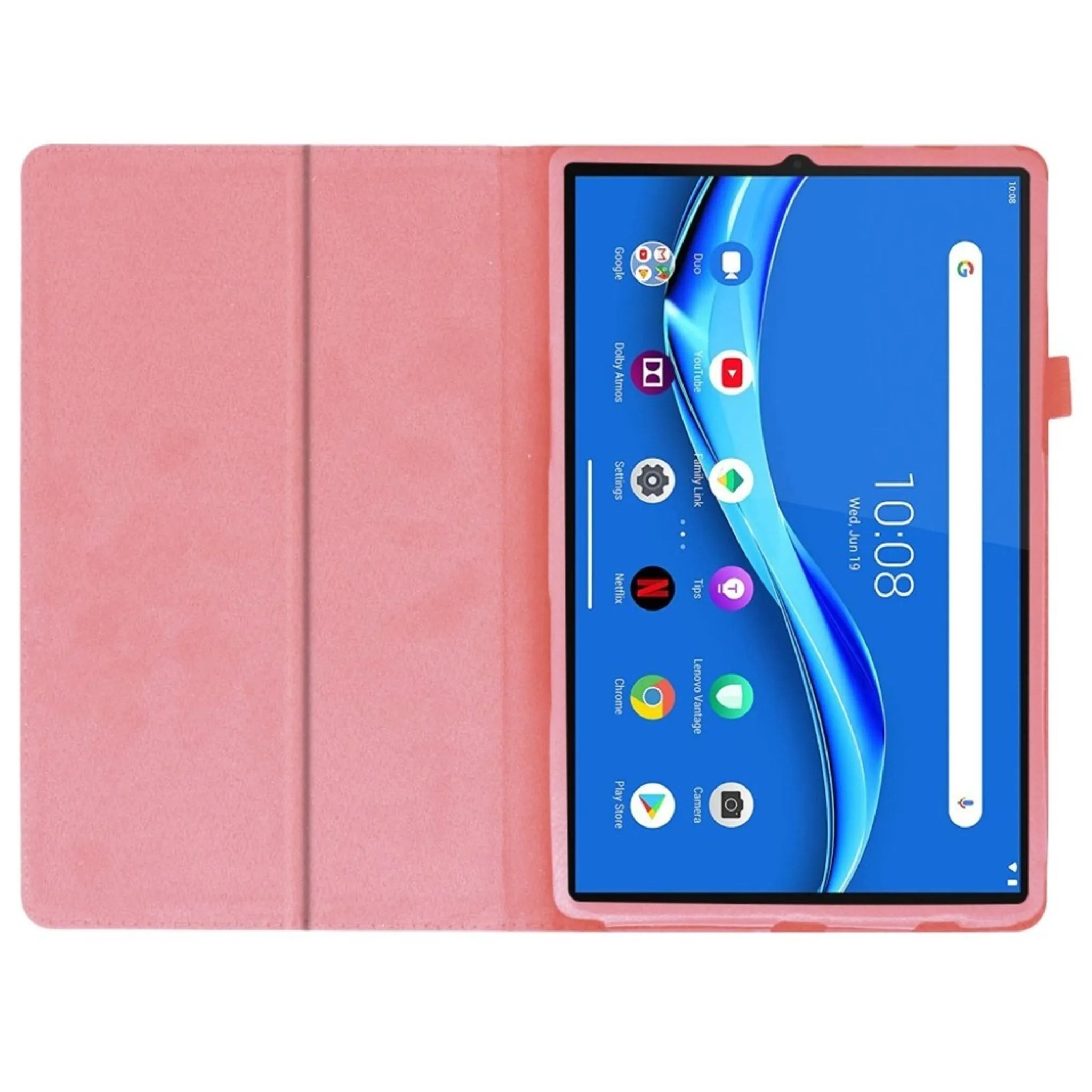 Lenovo Tab M10 HD Gen 2 litchi texture leather case - Pink