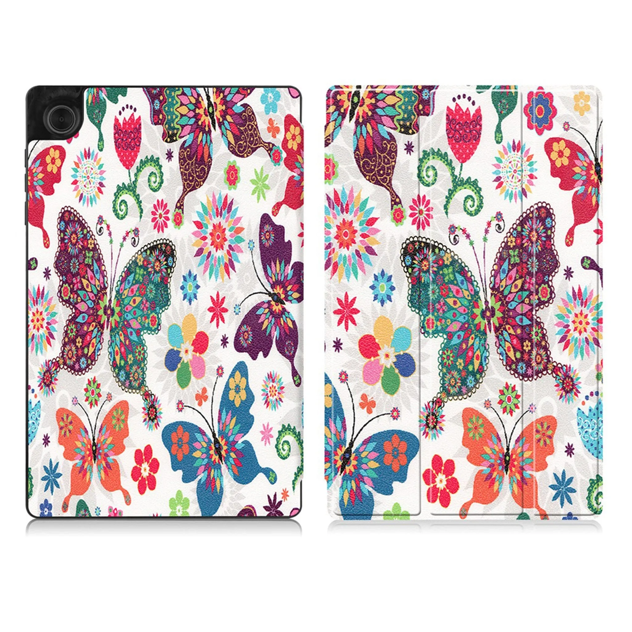 Lenovo Tab M10 HD Gen 2 patterned leather case - Colorful Butterfly