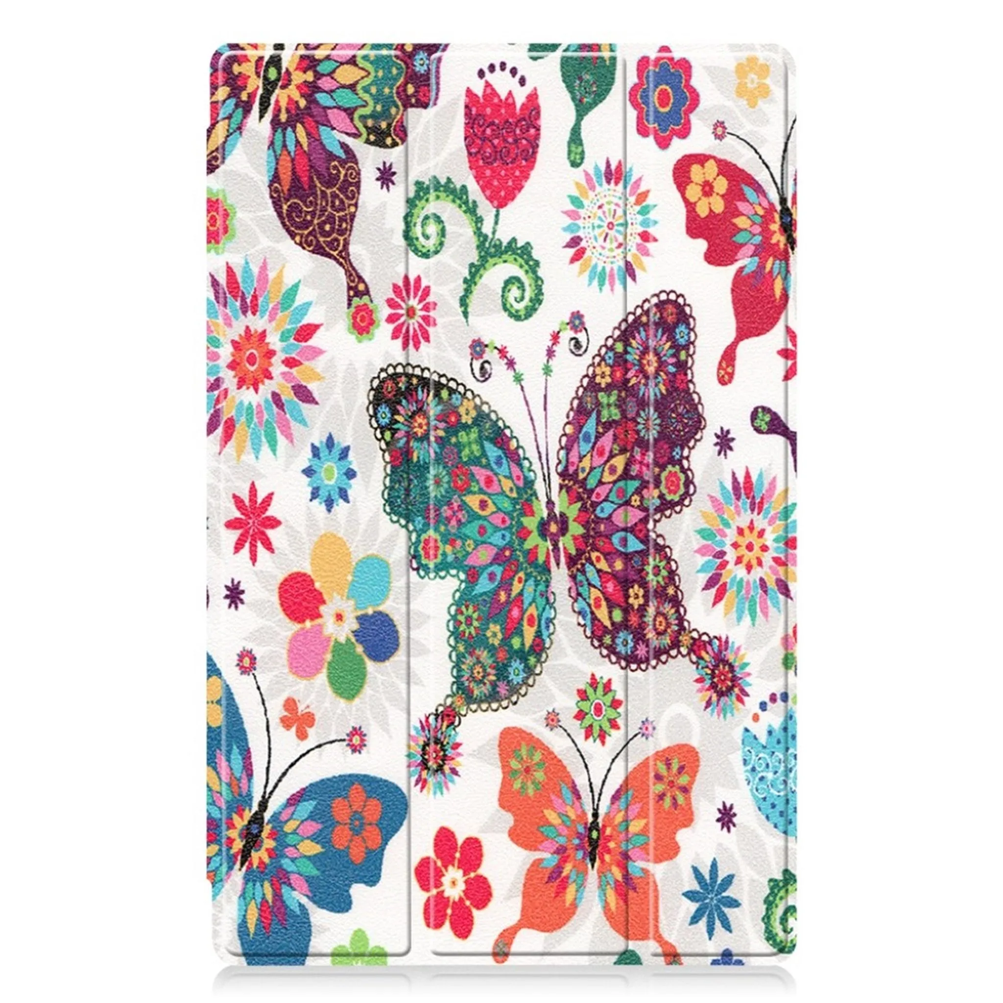 Lenovo Tab M10 HD Gen 2 patterned leather case - Colorful Butterfly