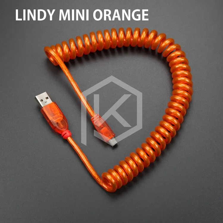 LINDY Cable wire Mechanical Keyboard GH60 USB cable mini USB port for poker 2 GH60 keyboard kit DIY