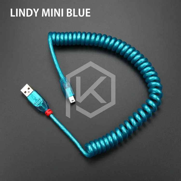 LINDY Cable wire Mechanical Keyboard GH60 USB cable mini USB port for poker 2 GH60 keyboard kit DIY