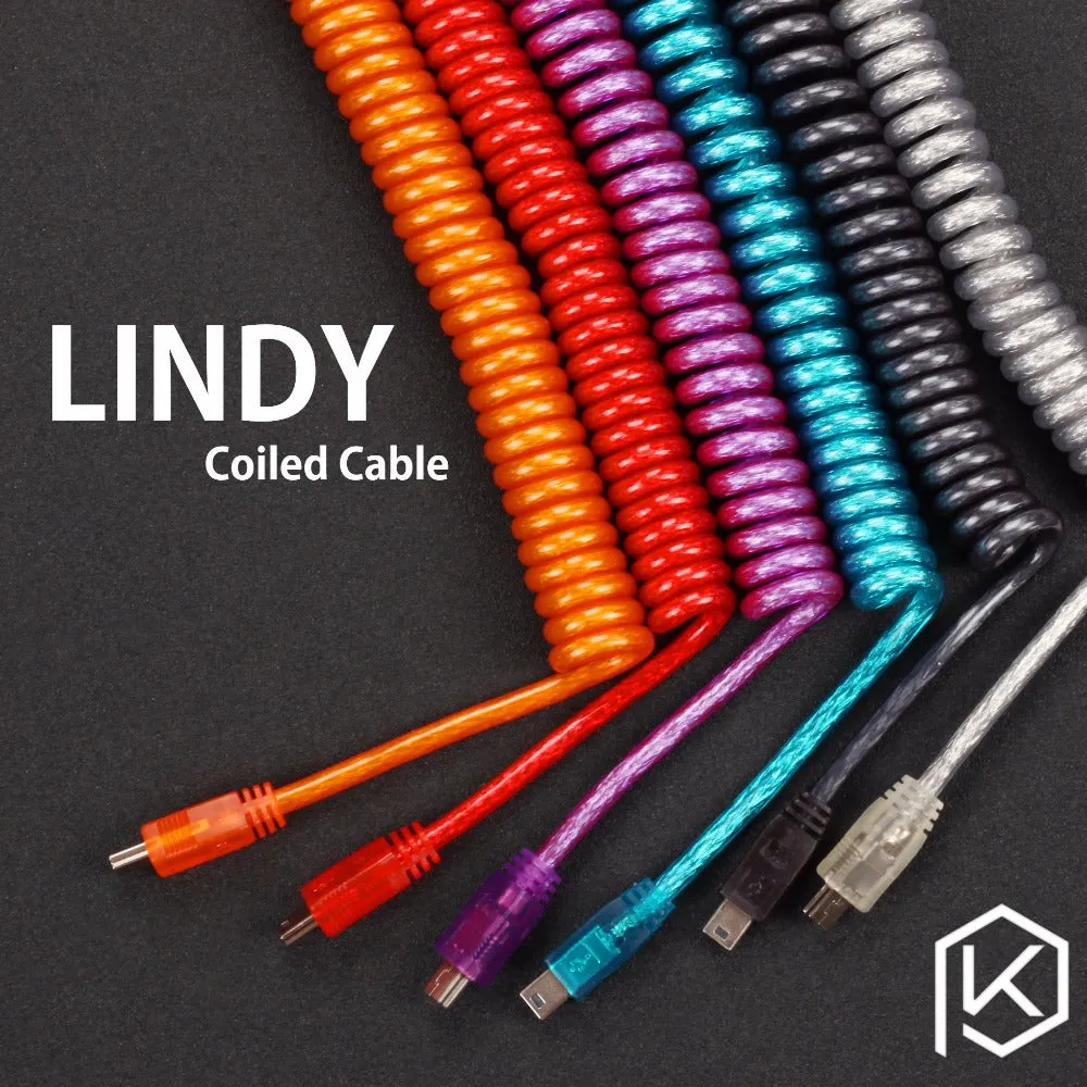 LINDY Cable wire Mechanical Keyboard GH60 USB cable mini USB port for poker 2 GH60 keyboard kit DIY