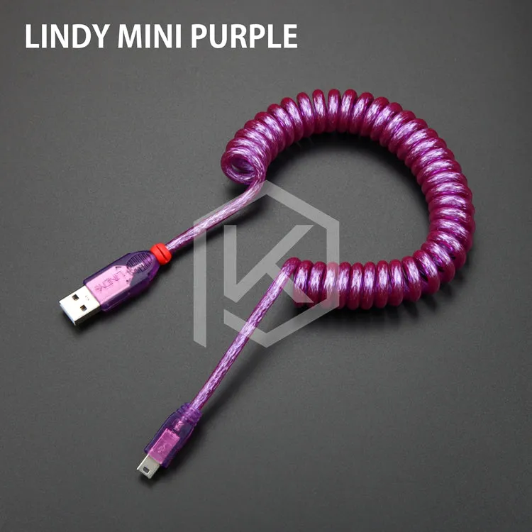 LINDY Cable wire Mechanical Keyboard GH60 USB cable mini USB port for poker 2 GH60 keyboard kit DIY