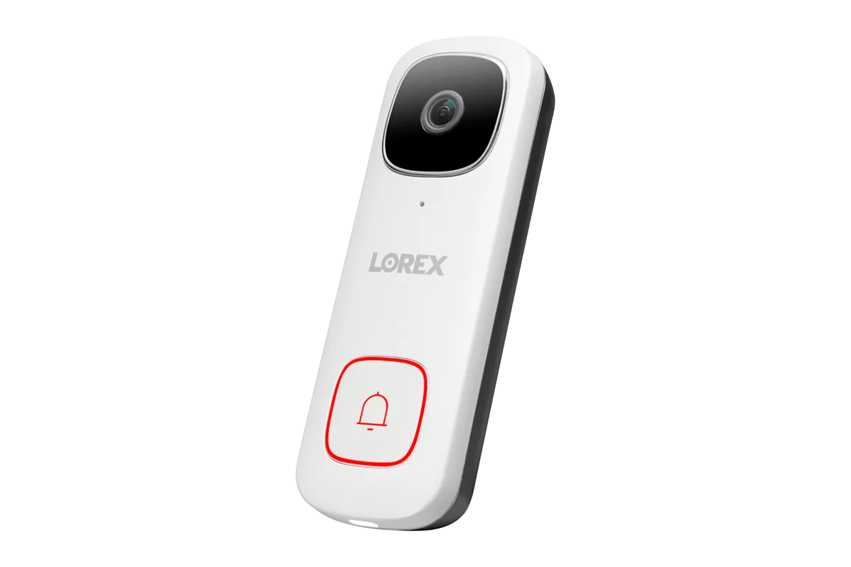 Lorex Smart Home Security Center with 2 Outdoor Cameras, 2 2K Pan-Tilt Indoor Cameras, 2K Doorbell and Floodlight Camera