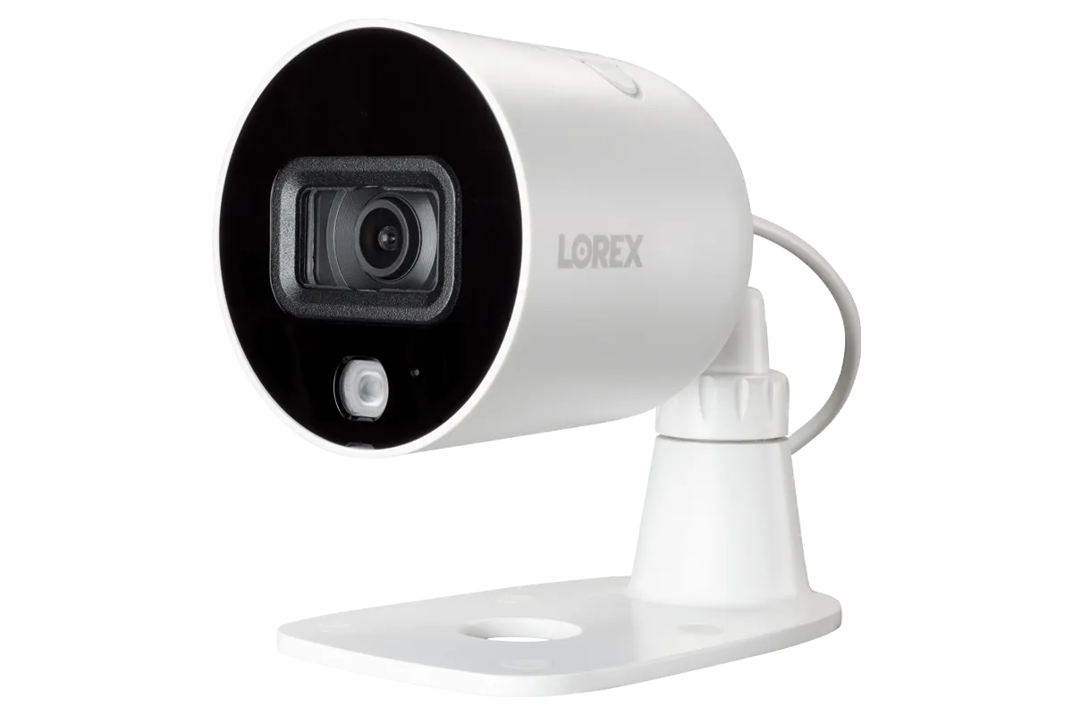 Lorex Smart Home Security Center with 2 Outdoor Cameras, 2 2K Pan-Tilt Indoor Cameras, 2K Doorbell and Floodlight Camera