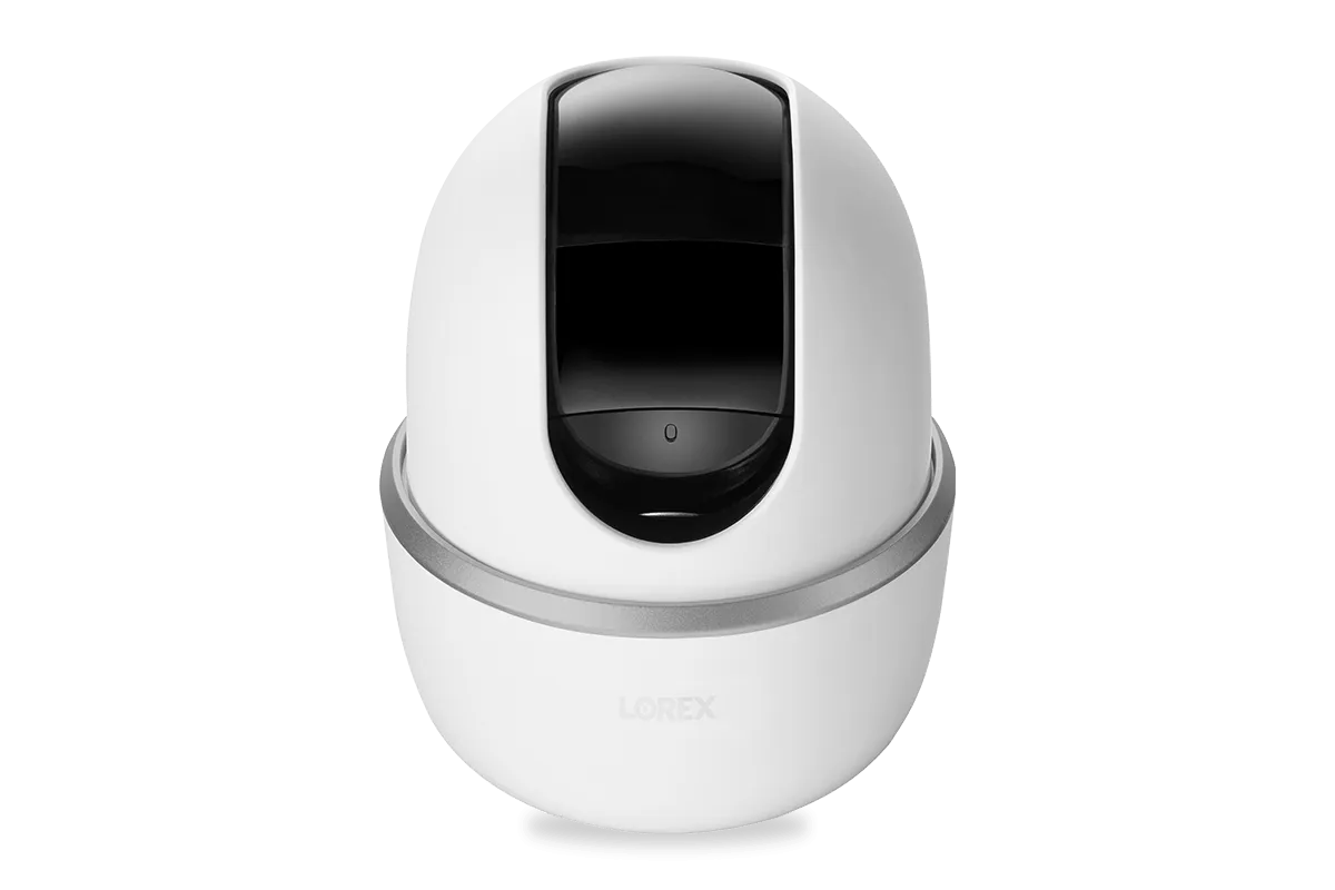 Lorex Smart Home Security Center with 2 Outdoor Cameras, 2 2K Pan-Tilt Indoor Cameras, 2K Doorbell and Floodlight Camera