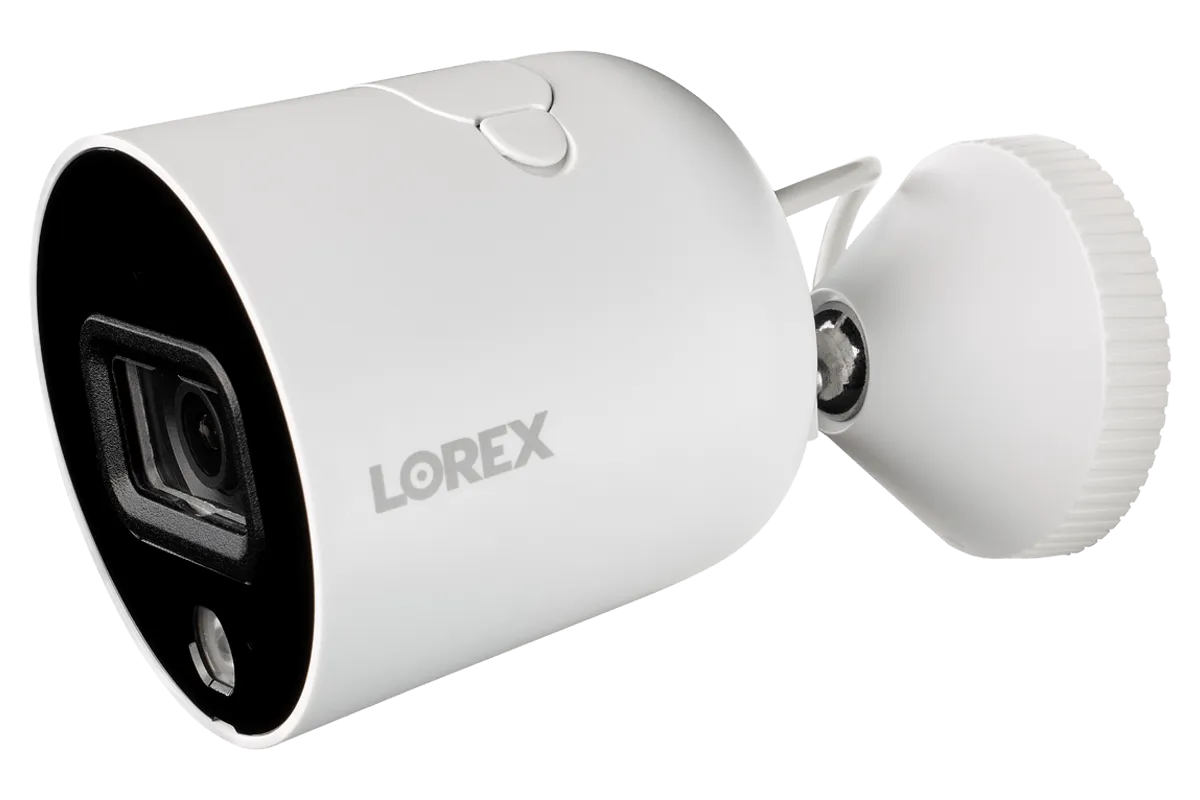 Lorex Smart Home Security Center with 2 Outdoor Cameras, 2 2K Pan-Tilt Indoor Cameras, 2K Doorbell and Floodlight Camera