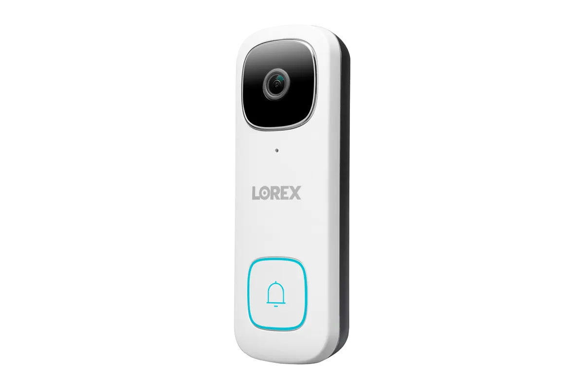 Lorex Smart Home Security Center with 2 Outdoor Cameras, 2 2K Pan-Tilt Indoor Cameras, 2K Doorbell and Floodlight Camera