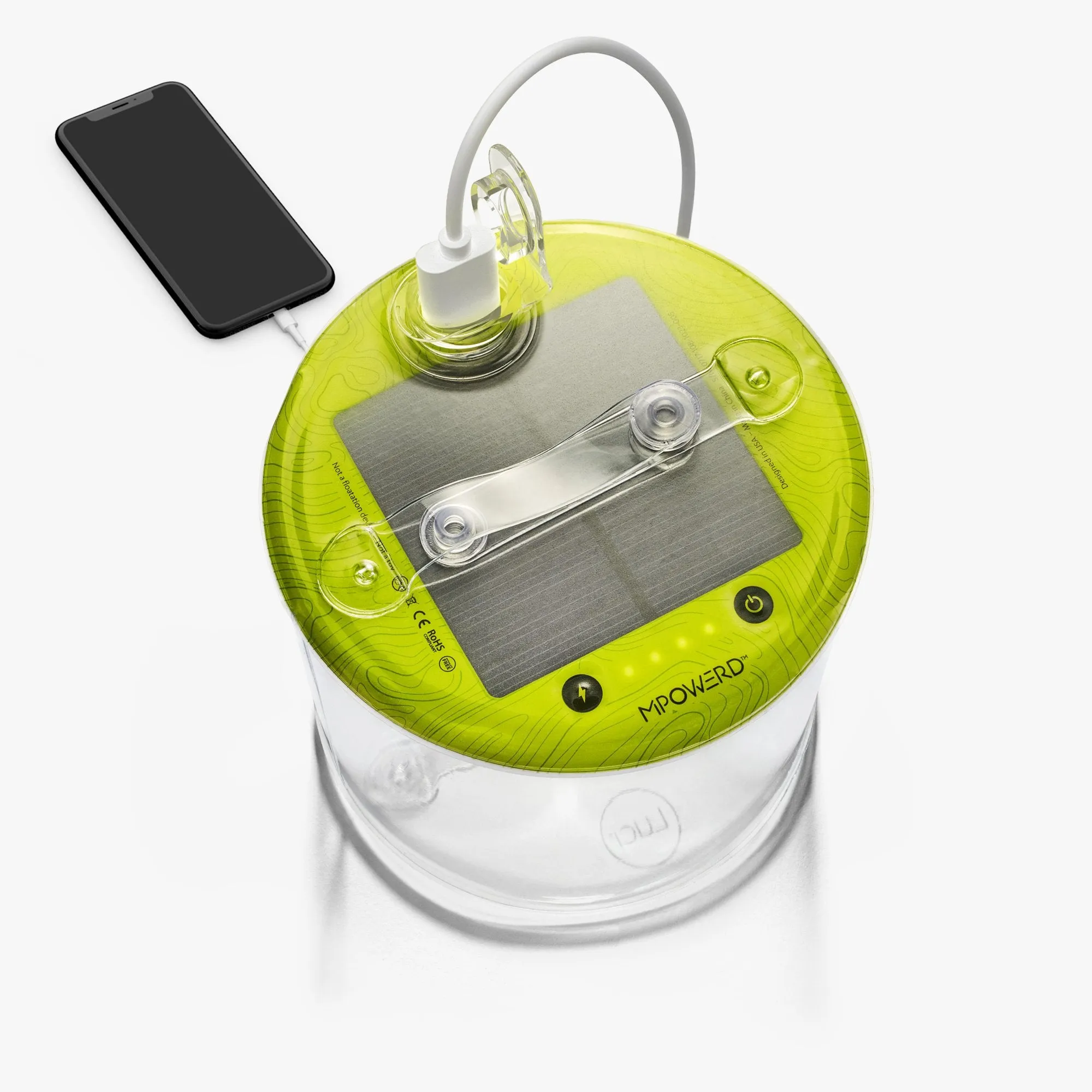 Luci Pro Outdoor 2.0: Solar Inflatable Lantern   Charger