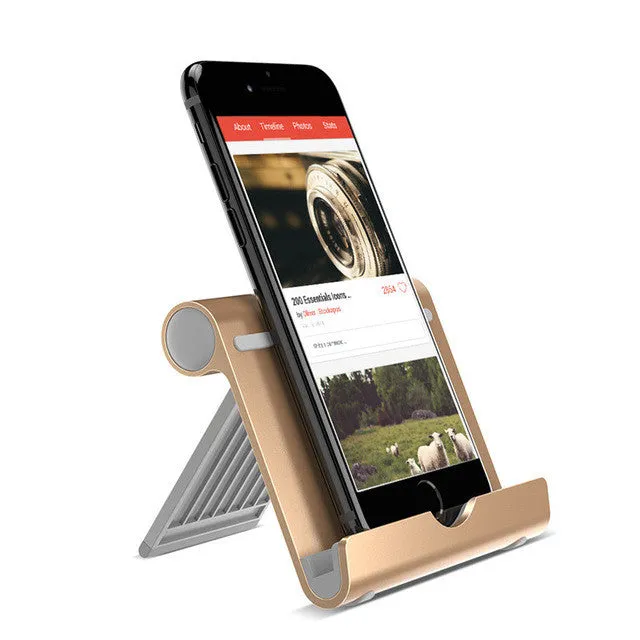 Luxury Aluminum Stand Holder For Phone & Tablet