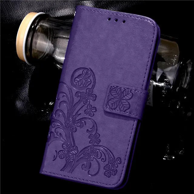 Luxury For Coque Samsung Galaxy Grand Prime Case G530 G530H G531 G531H G531F SM-G531F Wallet Flip Cover With Card Slots Holder