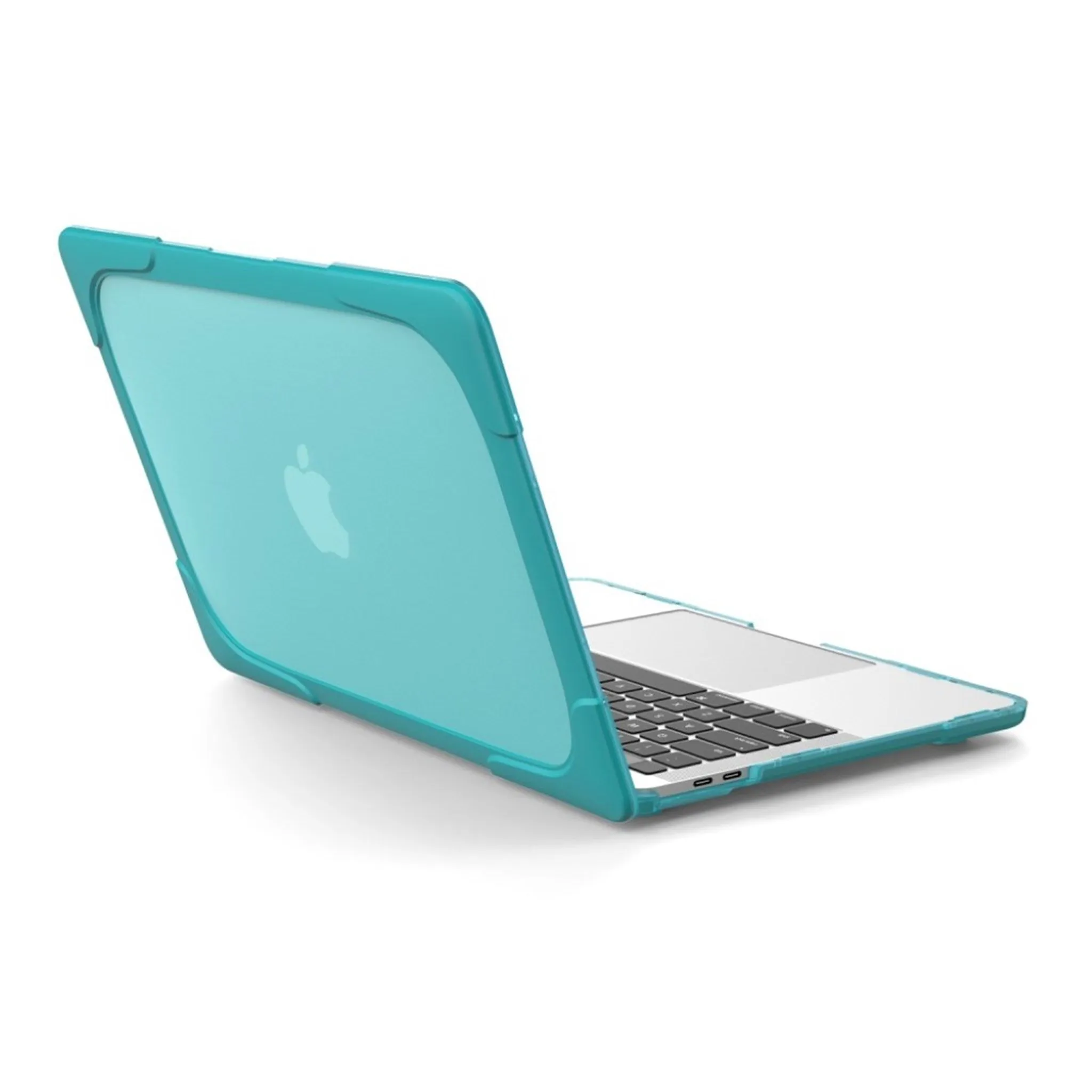 MacBook Pro 13 Touchbar 2-piece hybrid case - Cyan