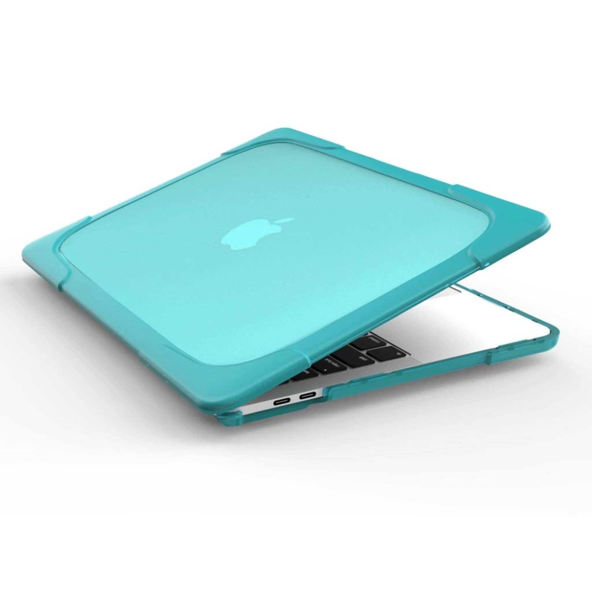 MacBook Pro 13 Touchbar 2-piece hybrid case - Cyan