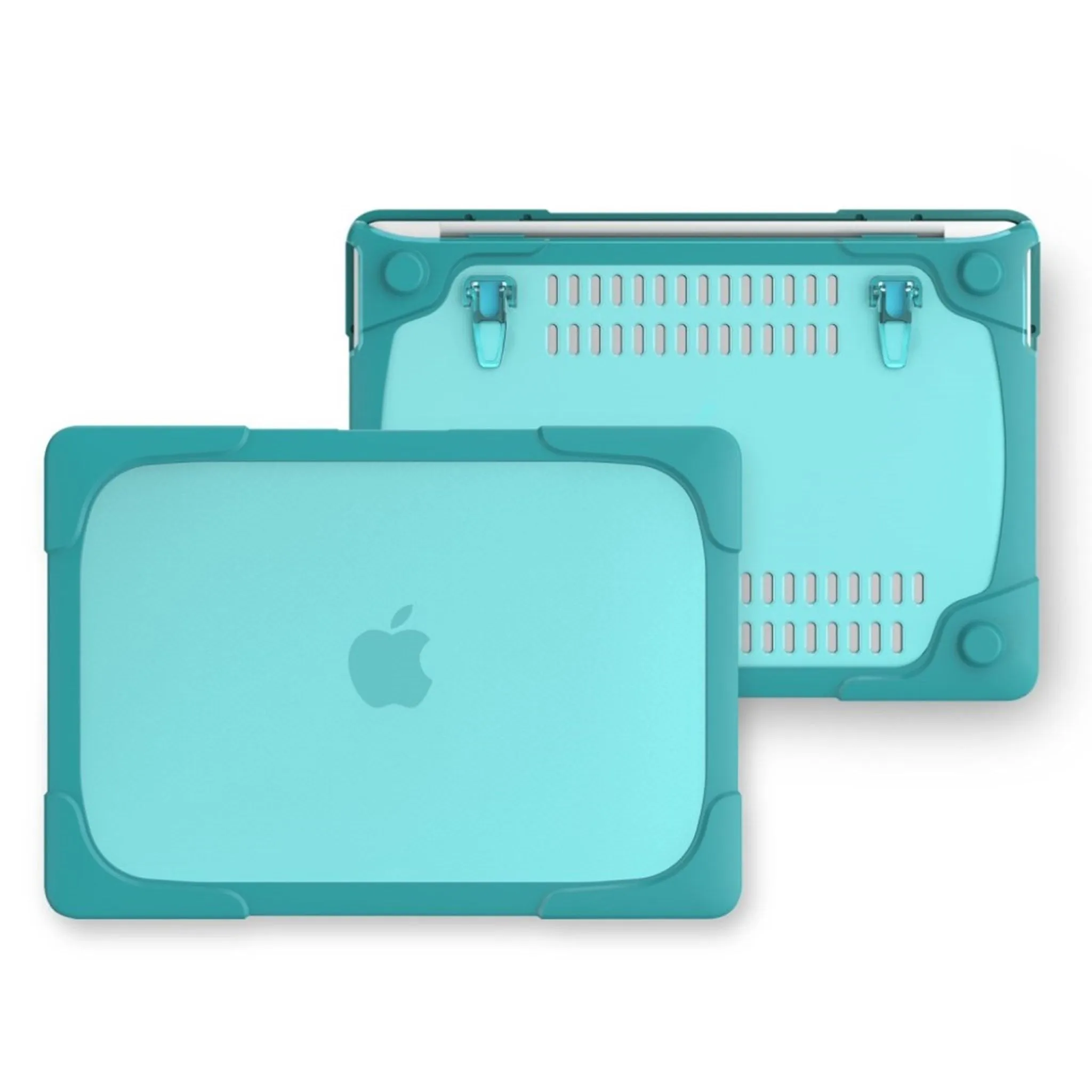 MacBook Pro 13 Touchbar 2-piece hybrid case - Cyan