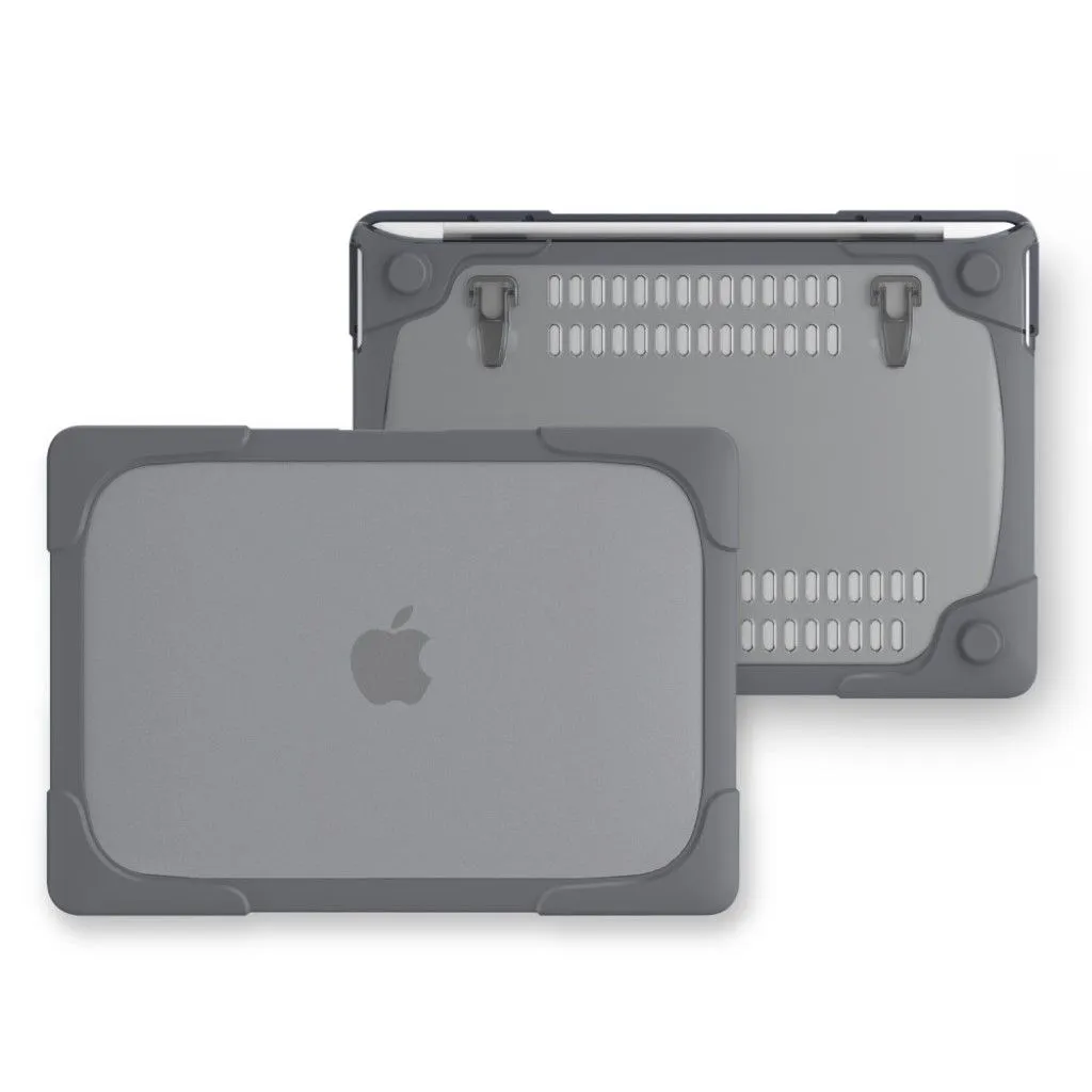 MacBook Pro 13 Touchbar 2-piece hybrid case - Grey