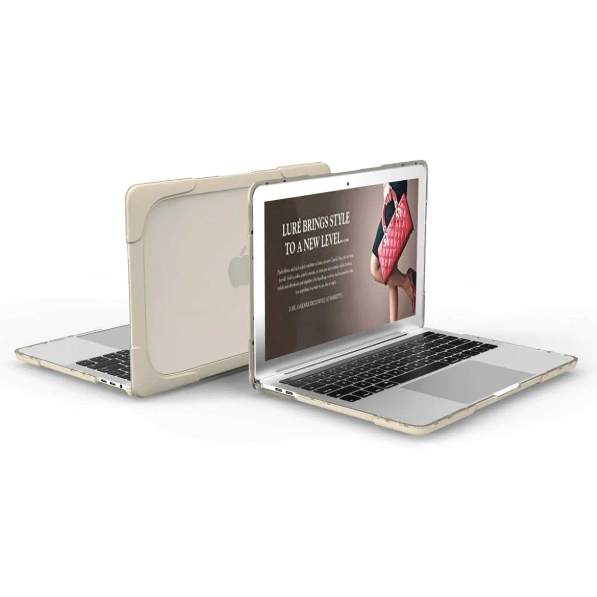 MacBook Pro 13 Touchbar 2-piece hybrid case - Khaki