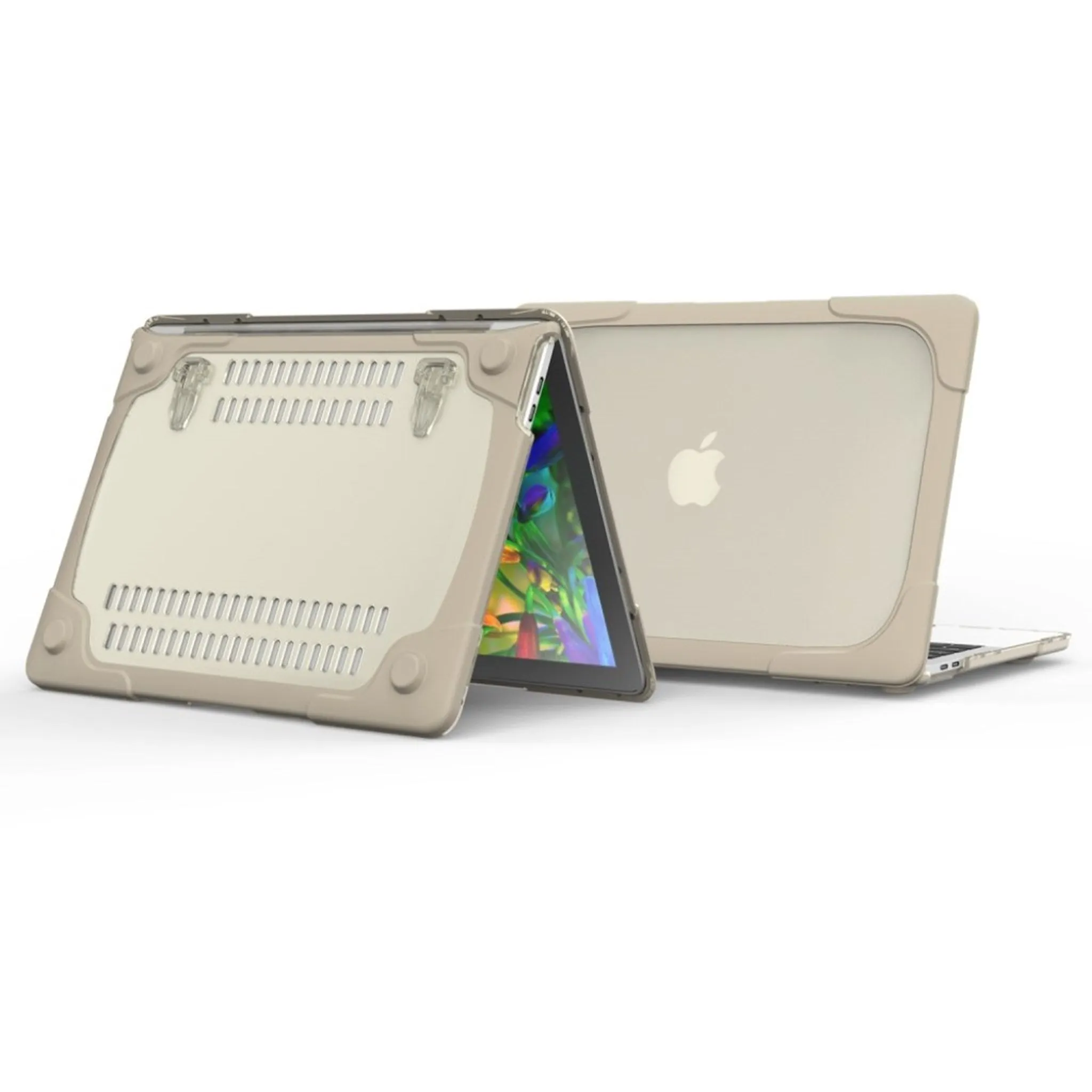 MacBook Pro 13 Touchbar 2-piece hybrid case - Khaki