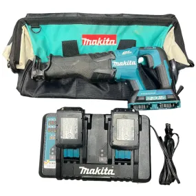 Makita Reciprocating Saw with Batteries & Charger (Model ARJ06)