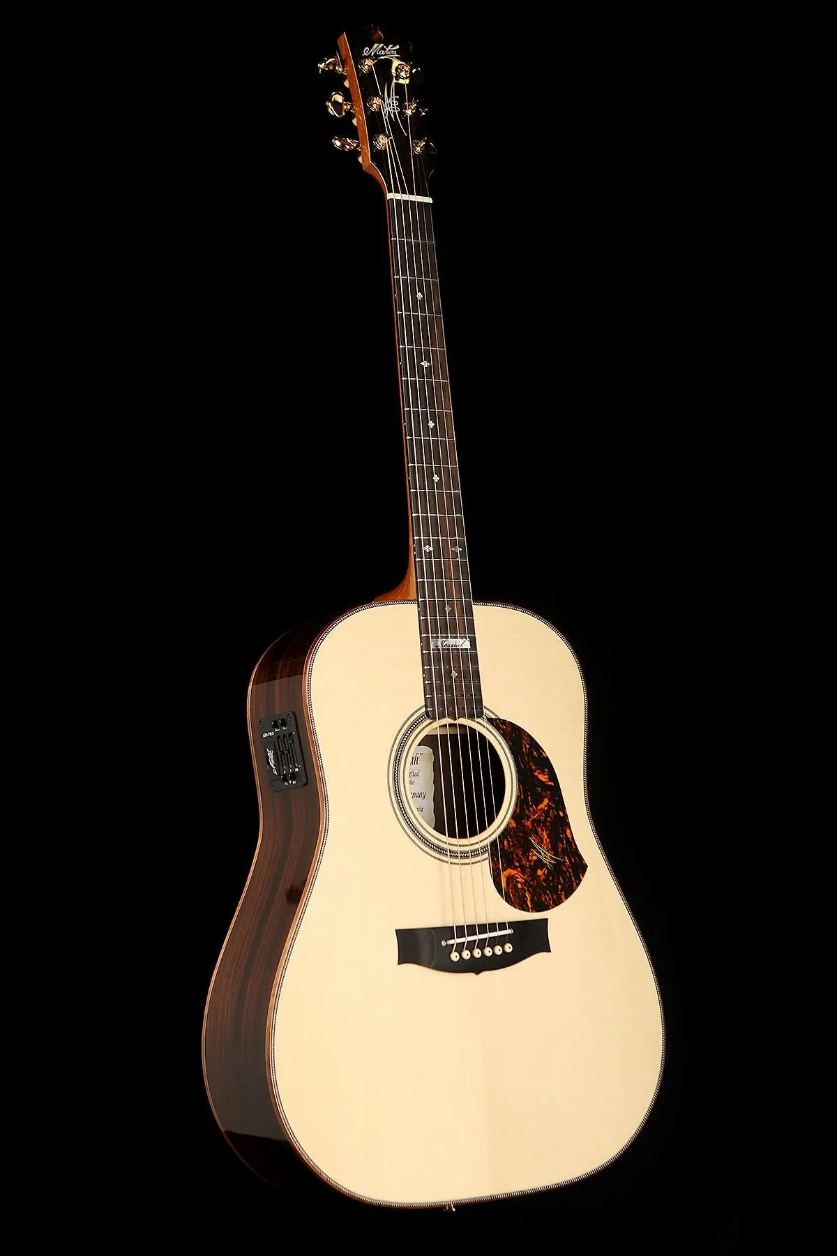 Maton EM100 Messiah 'AAA Spruce / Indian Rosewood' Acoustic Electric Guitar