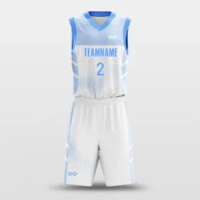 Matrix White - Customized Basketball Jersey Design Gradient