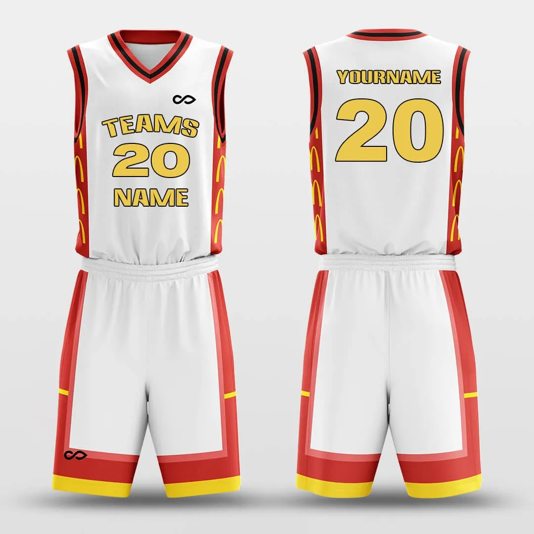 McDonald's - Customized Basketball Jersey Design