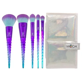 MŌDA® Mythical 6pc Celestial Blue Travel Kit