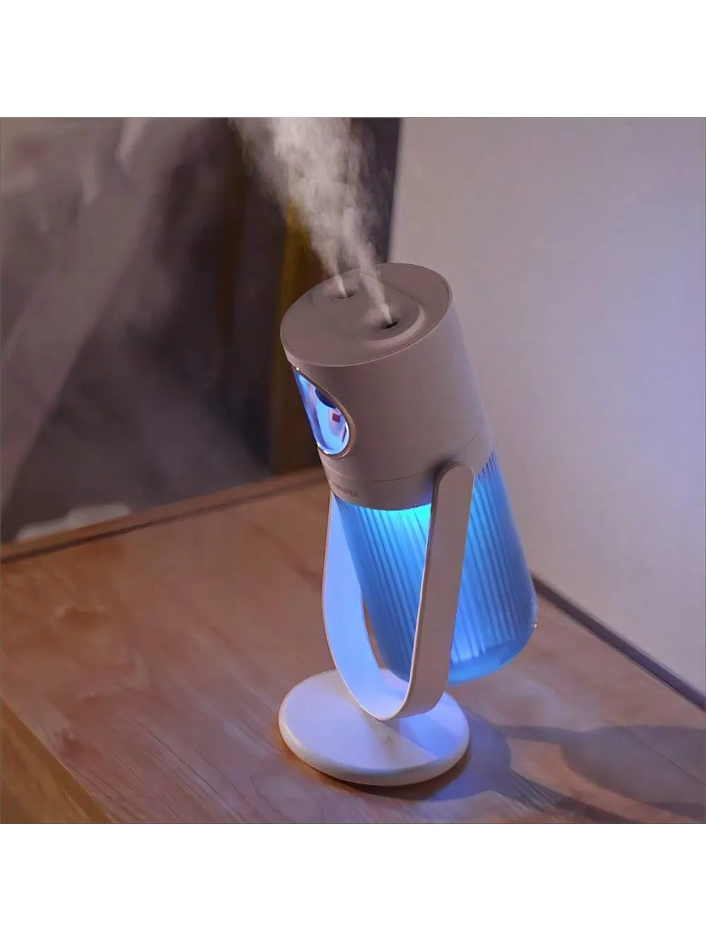 Mini Humidifier, Dual Mist Spray Humidify Device