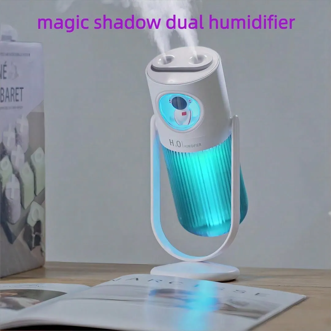 Mini Humidifier, Dual Mist Spray Humidify Device