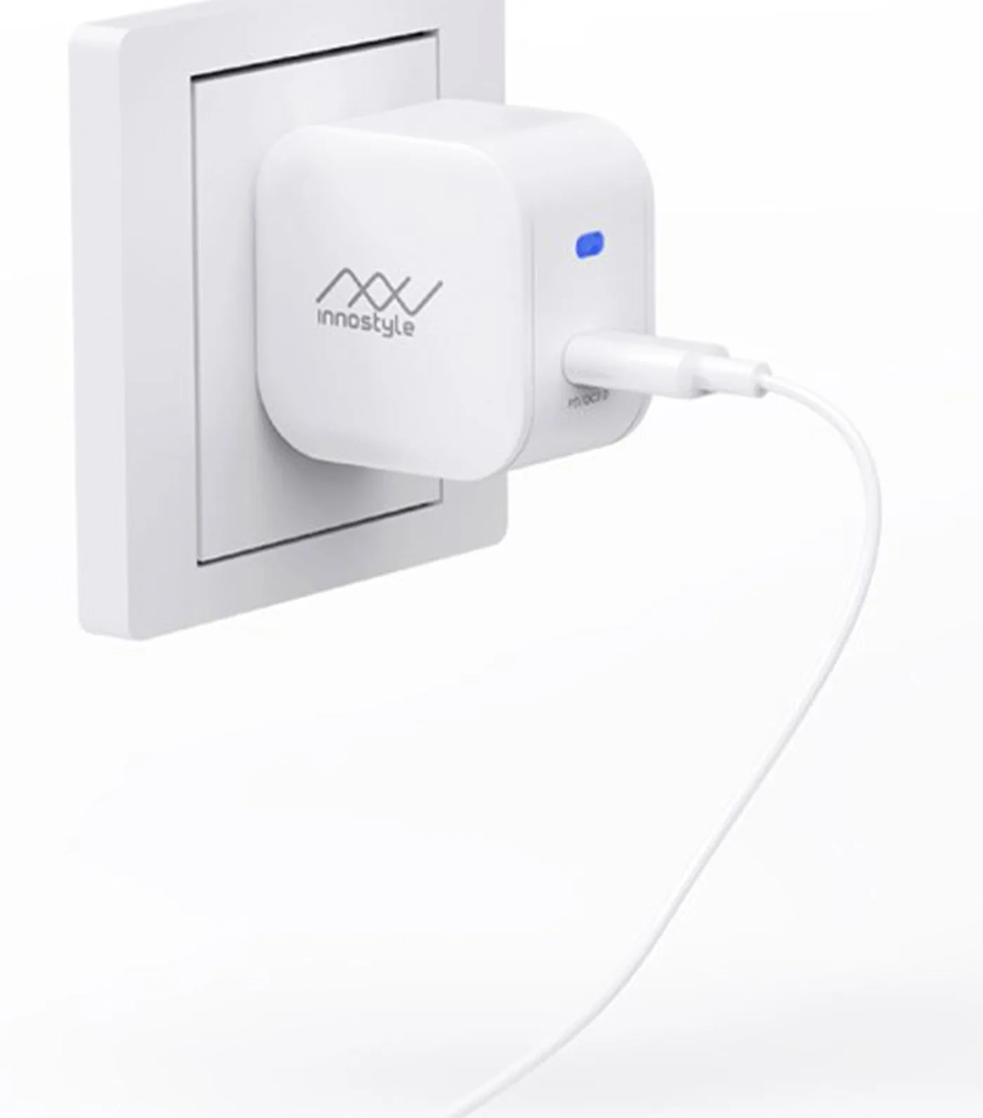 MiniGo Pro III 2-Port Charger 20W White