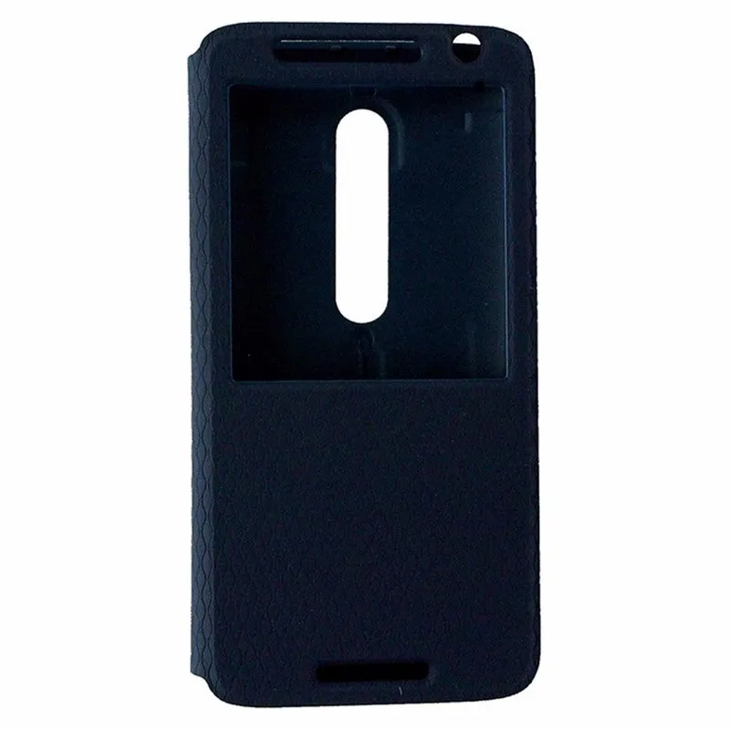 Motorola Folio Flip Case for Motorola Droid Maxx 2 - Navy Blue