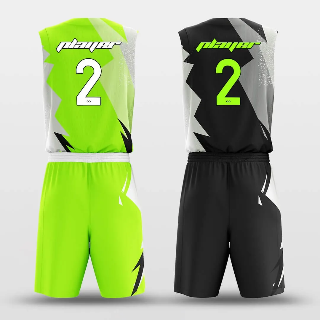 Mountain - Custom Reversible Sublimated Basketball Jersey Set