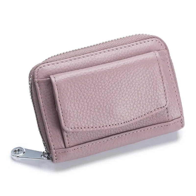 Multi-purpose Small Coin Purse and Card Case Wallet