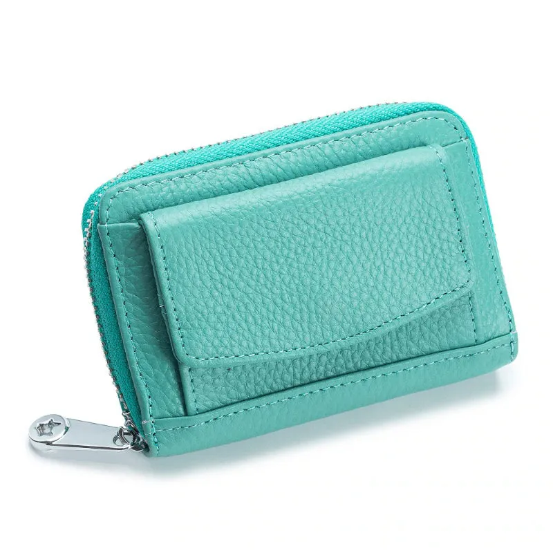 Multi-purpose Small Coin Purse and Card Case Wallet