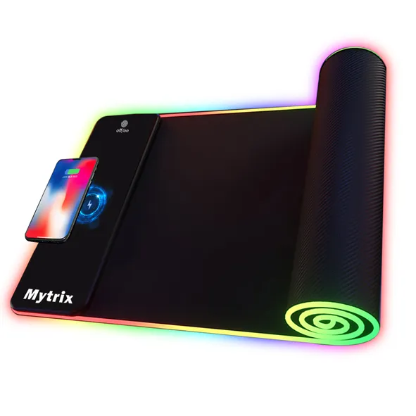 Mytrix Large RGB Wireless Charger Gaming Mouse Pad