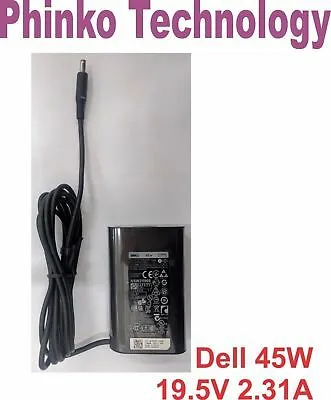 NEW GENUINE DELL LATITUDE 12 7202 3390 45W CHARGER CDF57 D0KFY 4H6NV F0Y3N