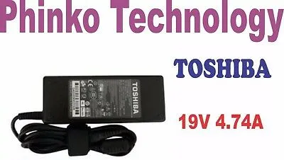 NEW ORIGINAL Original Adapter Charger TOSHIBA Satellite U300 U400