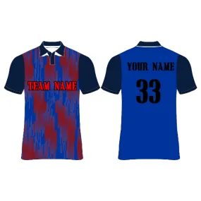 NEXT PRINT All Over Printed Customized Sublimation T-Shirt Unisex Sports Jersey Player Name & Number, Team Name And Logo.NP0080033