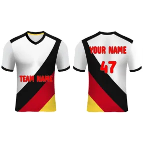 NEXT PRINT All Over Printed Customized Sublimation T-Shirt Unisex Sports Jersey Player Name & Number, Team Name.746957728