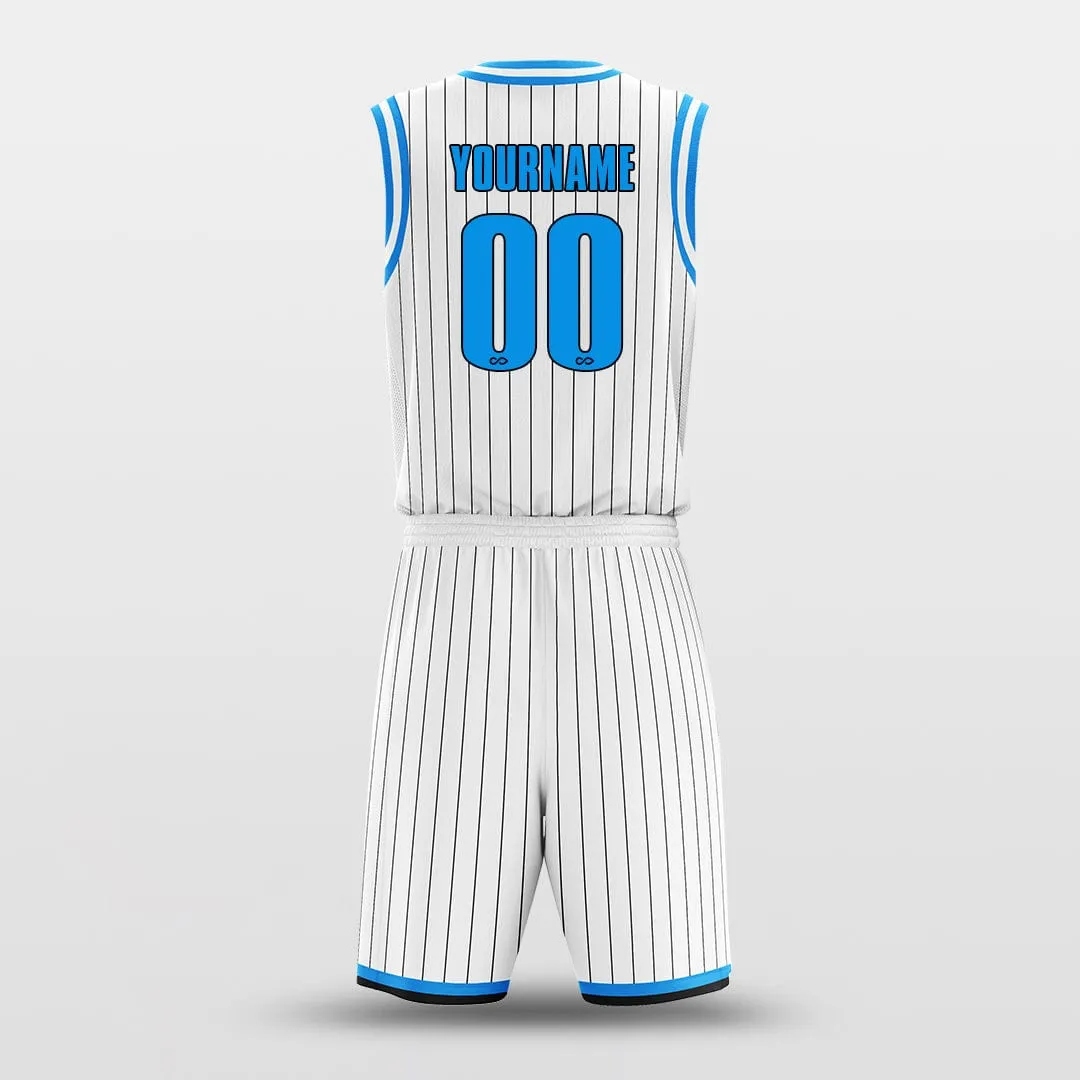 Ocean White - Customized Basketball Jersey Design for Team