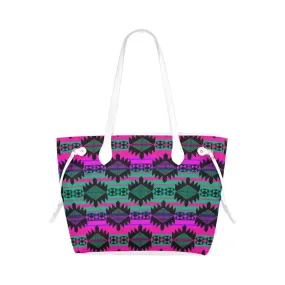 Okotoks Moonlight Clover Canvas Tote Bag