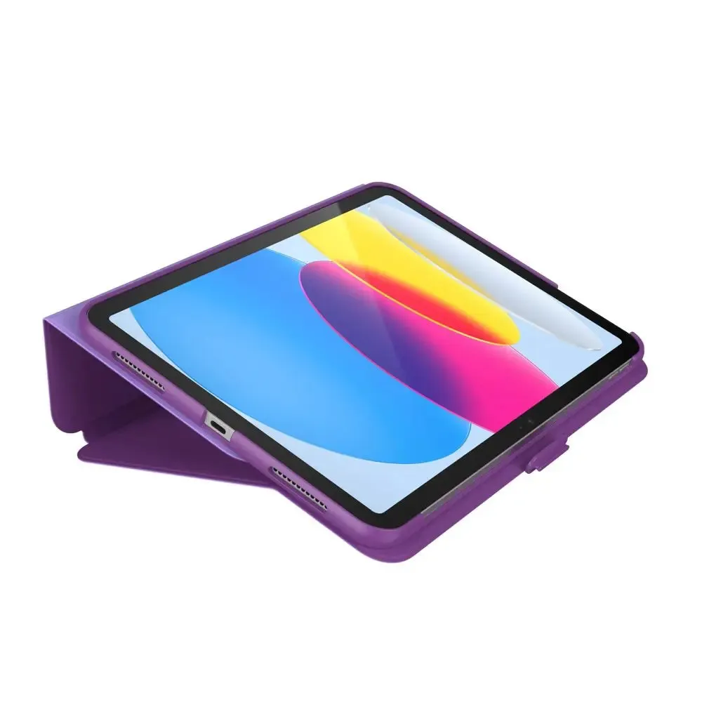 Open Box - Speck Balance Folio "R" Protective Case iPad 10.9" 10th Gen Purple