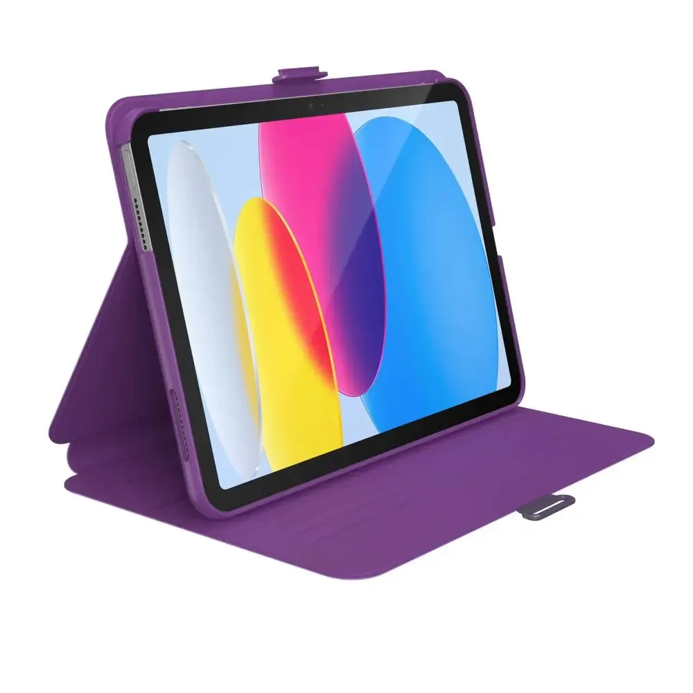 Open Box - Speck Balance Folio "R" Protective Case iPad 10.9" 10th Gen Purple