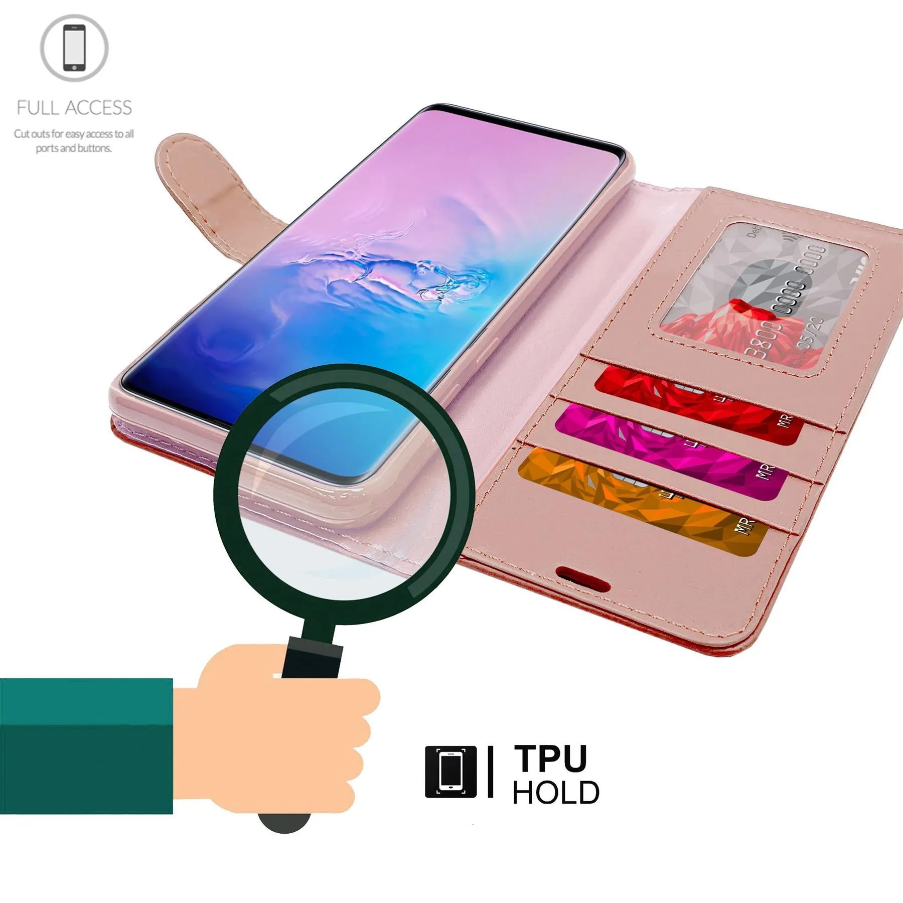 Oppo Find X2 LITE Flip Folio Book Wallet Case