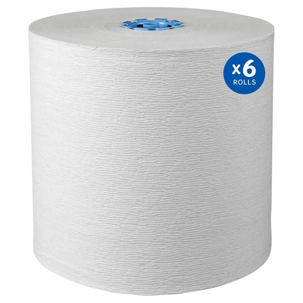 Paper Towel - Scott® Pro Plus Hard Roll Towels Colour Core System - Blue or Grey (Case of 6 Rolls), 25637 / 25639