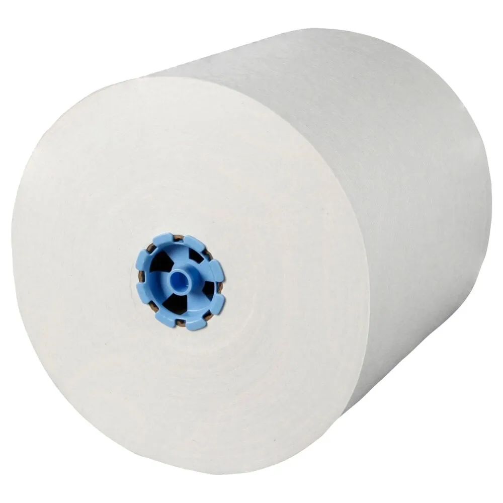 Paper Towel - Scott® Pro Plus Hard Roll Towels Colour Core System - Blue or Grey (Case of 6 Rolls), 25637 / 25639