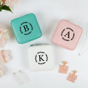 Personalized Bride Jewelry Case