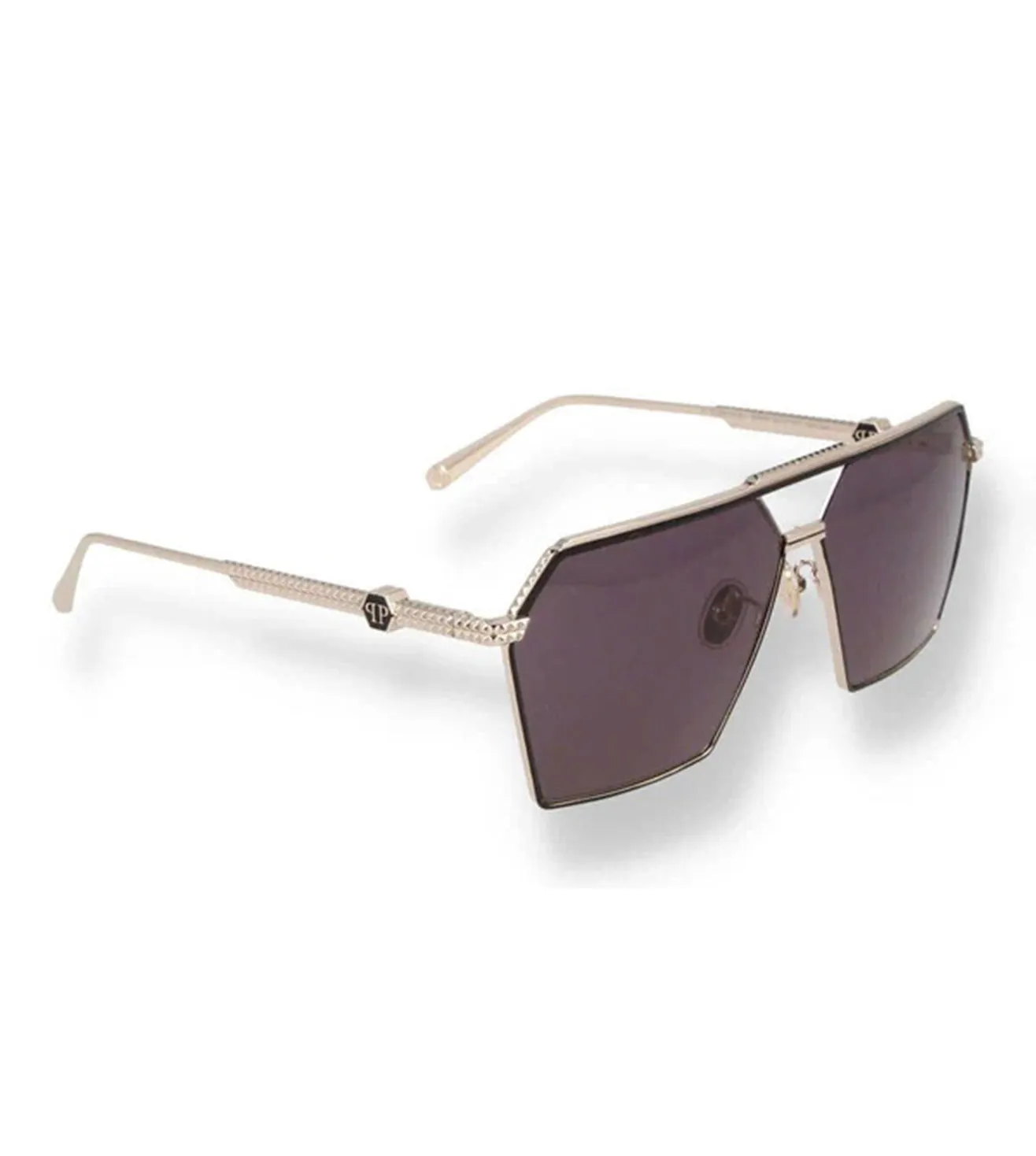 Philipp Plein Men's Grey Geometric Sunglasses