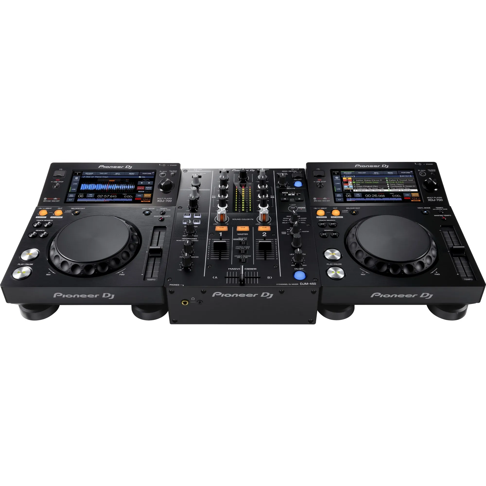 Pioneer DJ XDJ-700 Compact DJ Multi-Player, Professional Audio Mixer Equipment