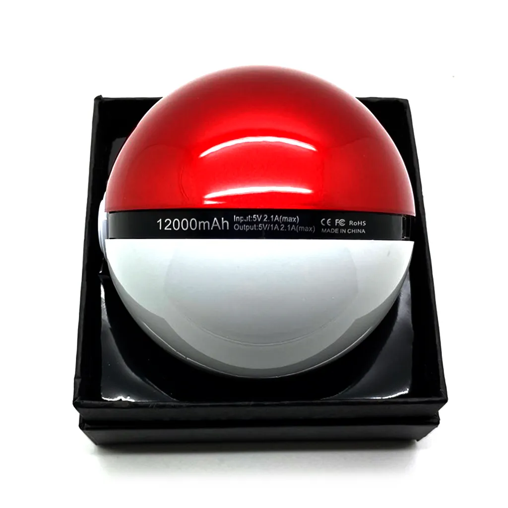 Pokemon Powerbank Pokeball Charger